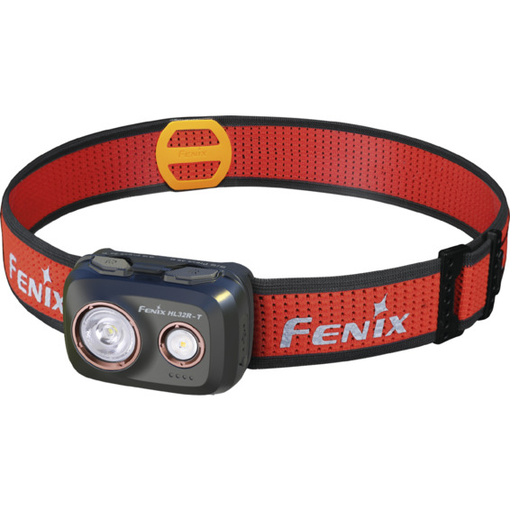 Fenix hodelykt HL32R-T sort 800lm ladbar/AAA