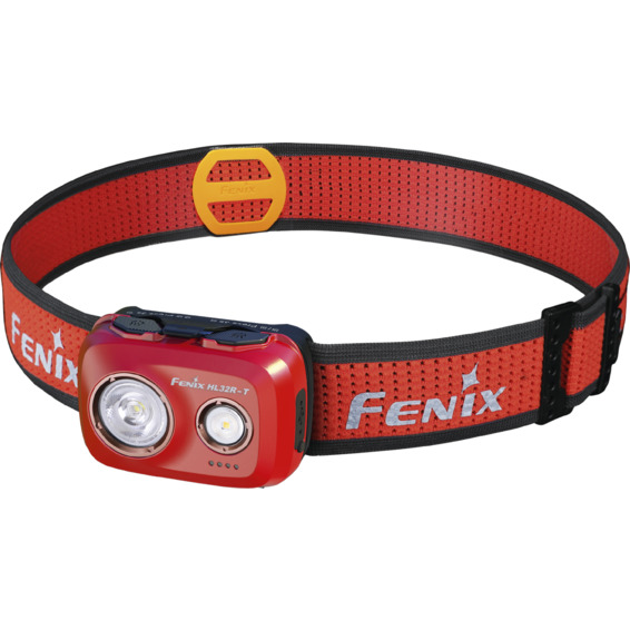 Fenix hodelykt HL32R-T rød 800lm ladbar/AAA
