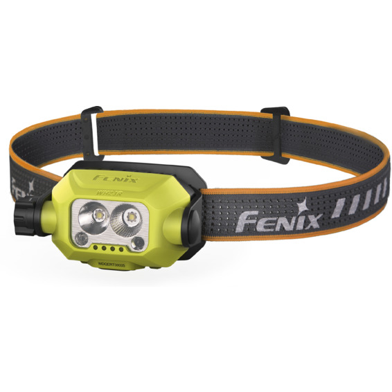 Fenix arbeidshodelykt WH23R 600lm oppladbar