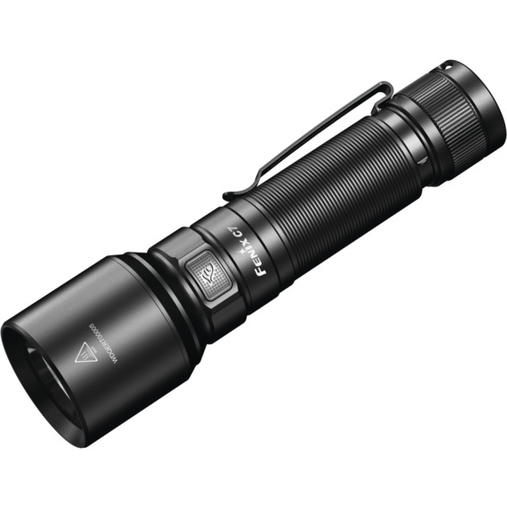 Fenix håndlykt C7 sort 3000lm oppladbar