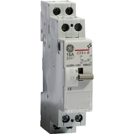Modulrele 16A 24VAC NO+NC 1M Modulrele 16A 24VAC NO+NC 1M