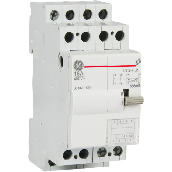Modulrele 16A 24VAC 2NO+2NC 2M Modulrele 16A 24VAC 2NO+2NC 2M