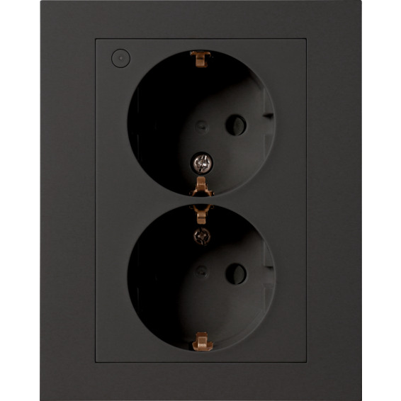 Connecte Smart Stikkontakt Dobbel (lav)