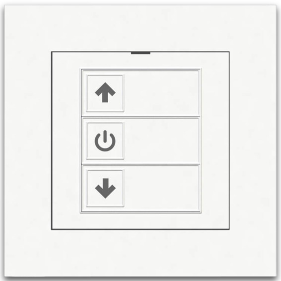 CTM Lyng mTouch Bryter Dim Hvit Open Protocol