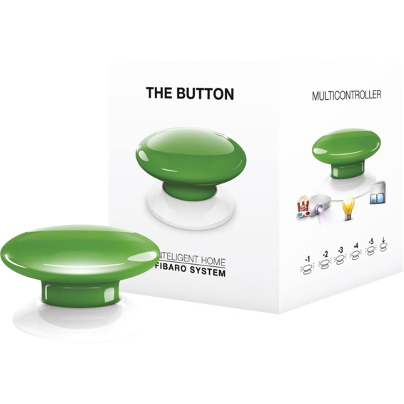 Fibaro The Button grønn Z-Wave Fibaro The Button grønn Z-Wave