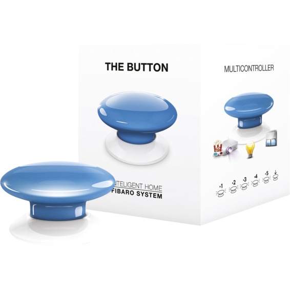 Fibaro The Button blå Z-Wave Fibaro The Button blå Z-Wave