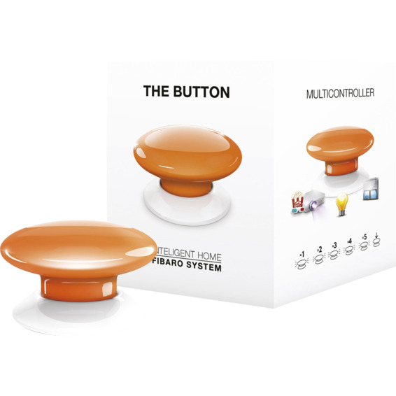 Fibaro The Button orange Z-Wave Fibaro The Button orange Z-Wave