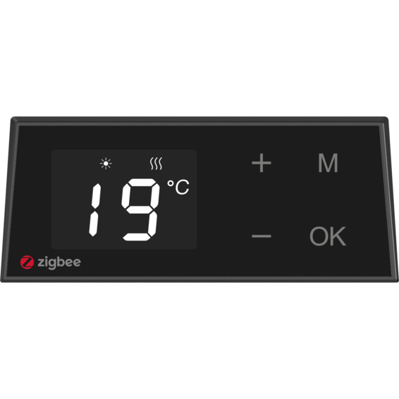 Namron Zigbee termostat for panelovn PRO sort