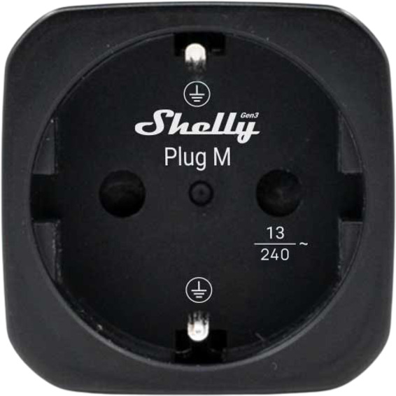 Shelly Plug M Gen3 Black