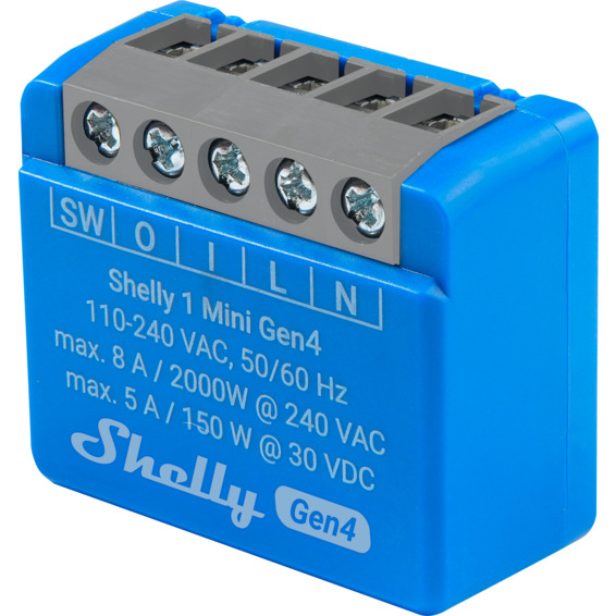 Shelly 1 Mini Gen4