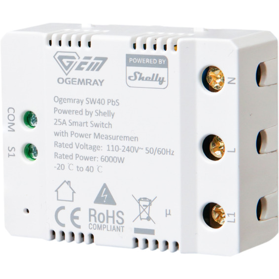 Ogemray Smart Relay 25A