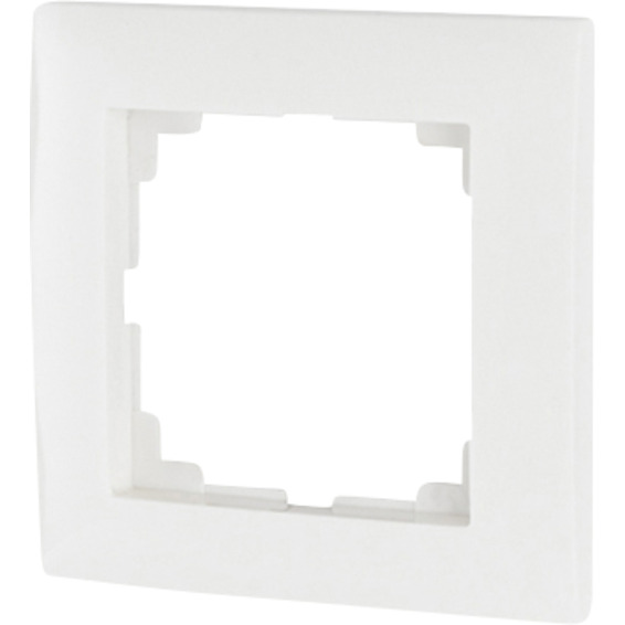 xComfort Ramme enkel hvit for 55x55mm CRAZ-01/01