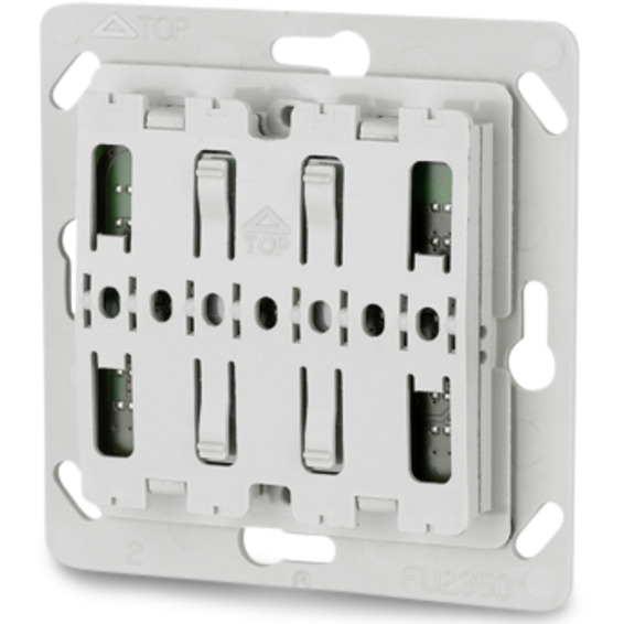 xComfort Multifunksjonell trykknapp dobbel 55x55mm