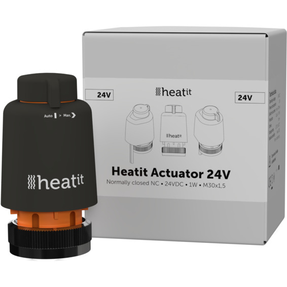 Heatit Actuator for Z-Water2 24V AC/DC