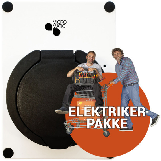Ferdig montert eoMini Elbillader 6 - 32A T2 Hvit 20A Ferdig montert eoMini Elbillader 6 - 32A T2 Hvit 20A