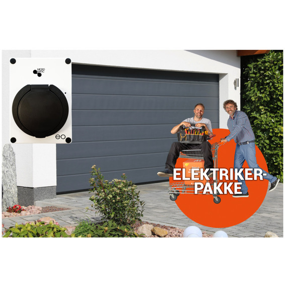 Ferdig montert garasje inntil 50 m2 m/elbillader 16A Ferdig montert garasje inntil 50 m2 m/elbillader 16A
