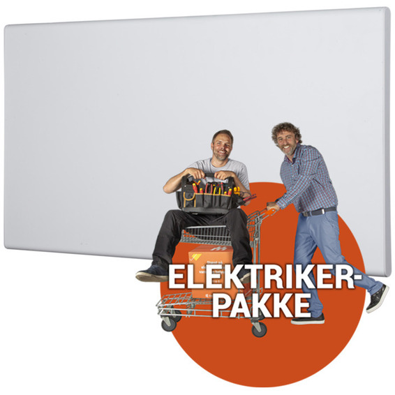 Ferdig montert panelovn - Namron 1000w Ferdig montert panelovn - Namron 1000w