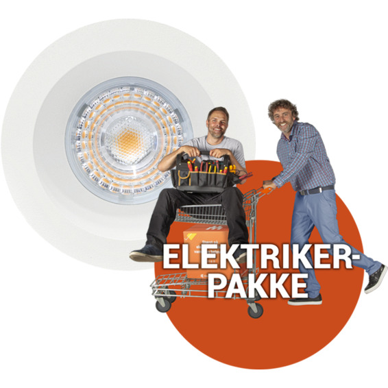 Ferdig montert downlight - Alfa soft hvit Ferdig montert downlight - Alfa soft hvit