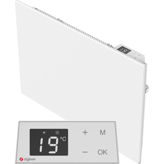 Namron panelovn zigbee 600w hvit