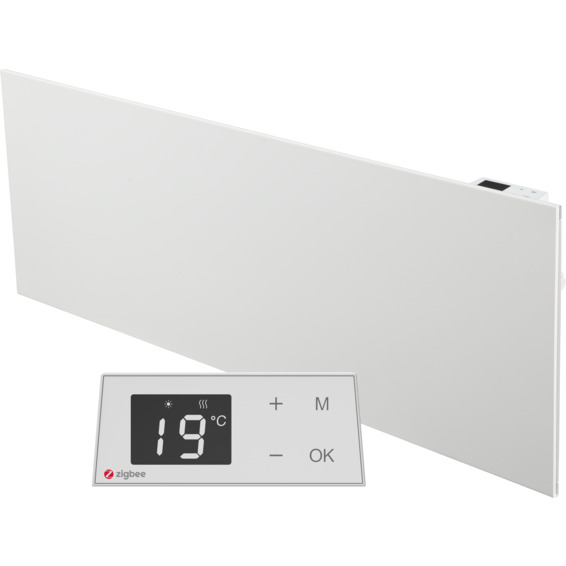 Namron panelovn zigbee 1500w hvit