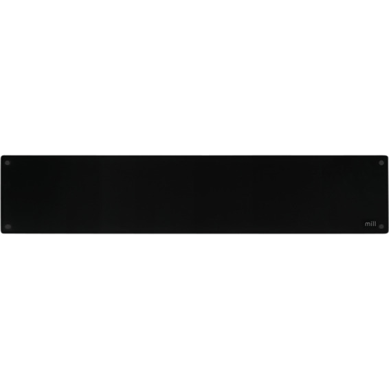Mill Glass Smart WiFi panellist gen.4 1050W Sort