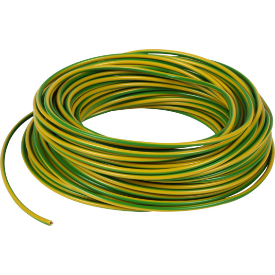 Namron PN 1,5mm² Gul/Grønn Bunt 25 m