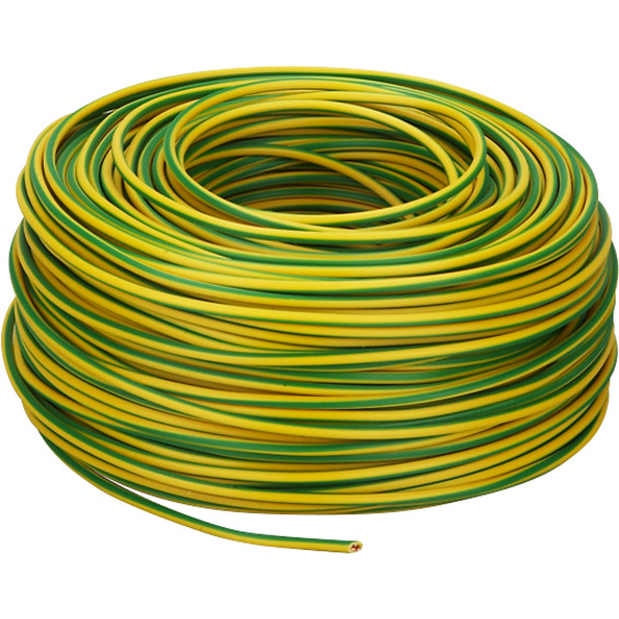 Namron PN 4mm² Gul/Grønn Bunt 10 m