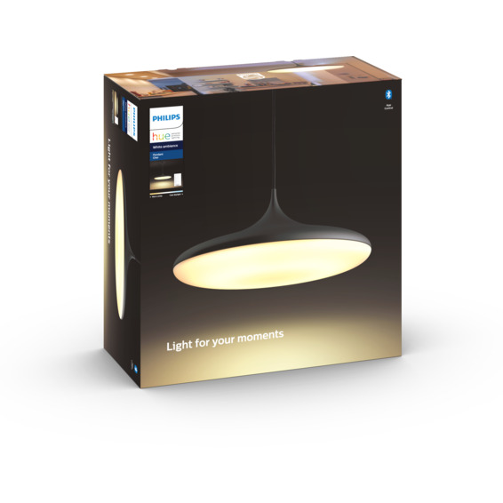 Philips Hue WA Cher Pendel Taklampe 39W Sort ink dim Philips Hue WA Cher Pendel Taklampe 39W Sort ink dim