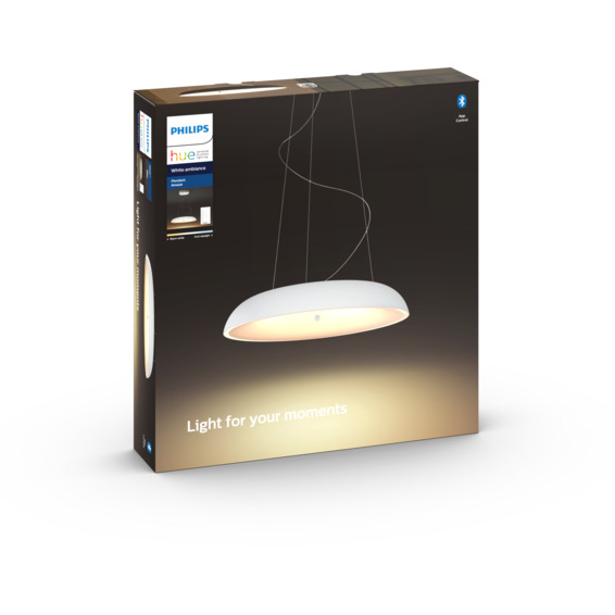 Philips Hue WA Amaze Nedhengt Taklampe 39W Hvit ink dim Philips Hue WA Amaze Nedhengt Taklampe 39W Hvit ink dim