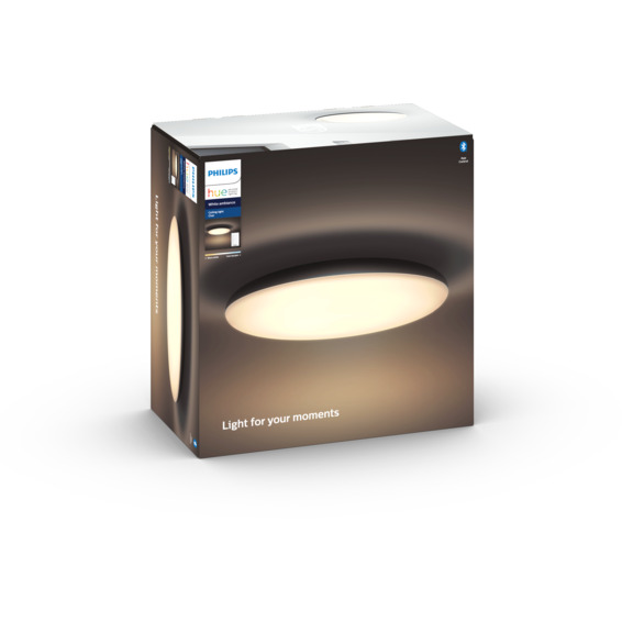 Philips Hue WA Cher Taklampe 39W Sort ink dim Philips Hue WA Cher Taklampe 39W Sort ink dim