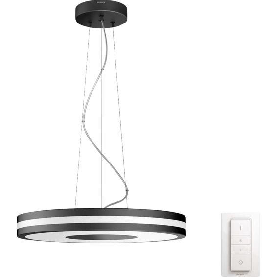 Philips Hue WA Being Nedhengt Taklampe 39W Sort ink dim Philips Hue WA Being Nedhengt Taklampe 39W Sort ink dim