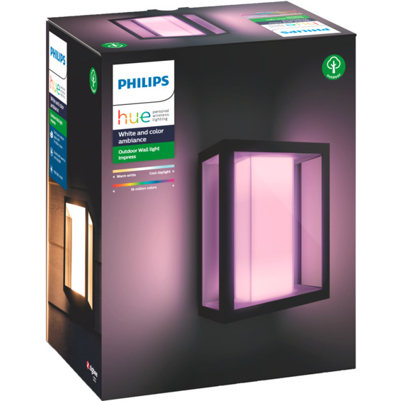 Hue WCA Impress Vegglampe Bred - 60144