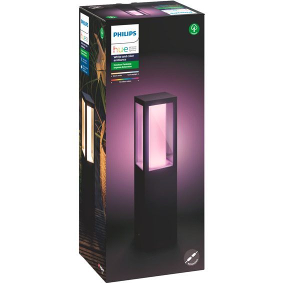 Philips Hue WCA Impress Pidestall Sort Utvidelse Philips Hue WCA Impress Pidestall Sort Utvidelse