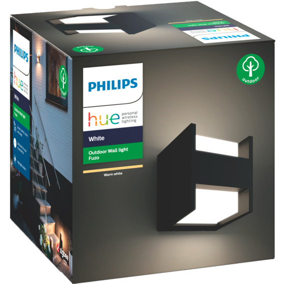 Philips Hue W Fuzo Vegglampe 3 Philips Hue W Fuzo Vegglampe 3