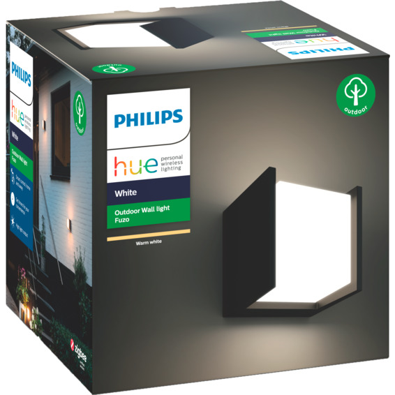 Philips Hue W Fuzo Vegglampe 2 Philips Hue W Fuzo Vegglampe 2