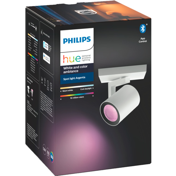 Hue WCA Argenta Enkel Spotlight 5.7W Hvit - 60202