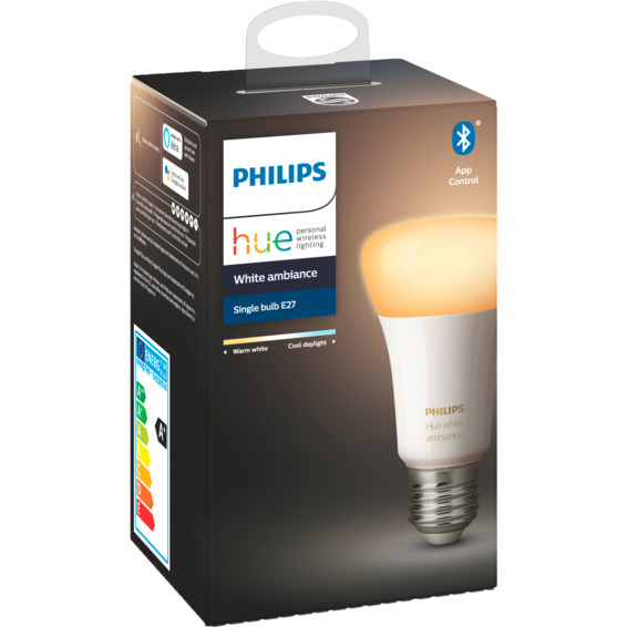 Philips Hue WA E27 Lyskilde A19 8.5W BLT Philips Hue WA E27 Lyskilde A19 8.5W BLT