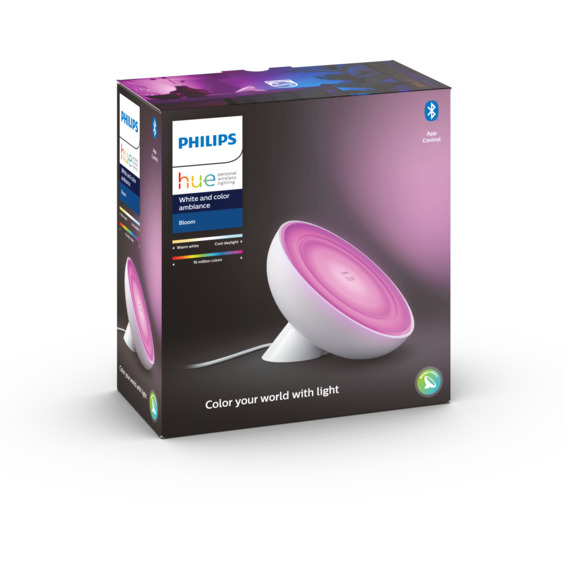 Philips Hue WCA Bloom Bordlampe Hvit