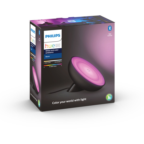 Philips Hue WCA Bloom Bordlampe Sort