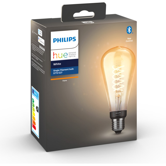 Philips Hue W E27 Filament Lyskilde 7W ST72