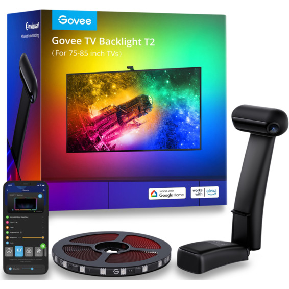 Govee Envisual TV Backlight T2, Dual Cameras 55-65"