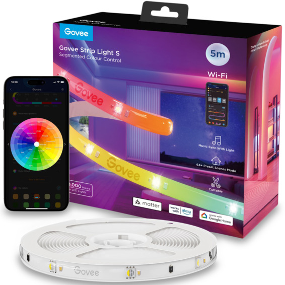 Govee RGBIC Strip Light S, 5m