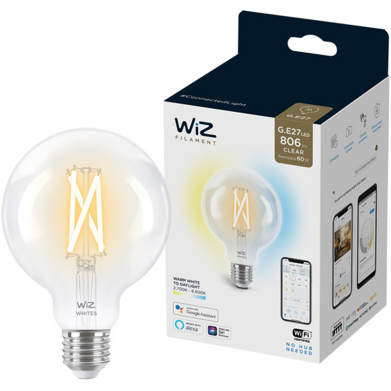 WiZ Lyskilde WA 6,7W G95 E27 WiFi WiZ Lyskilde WA 6,7W G95 E27 WiFi