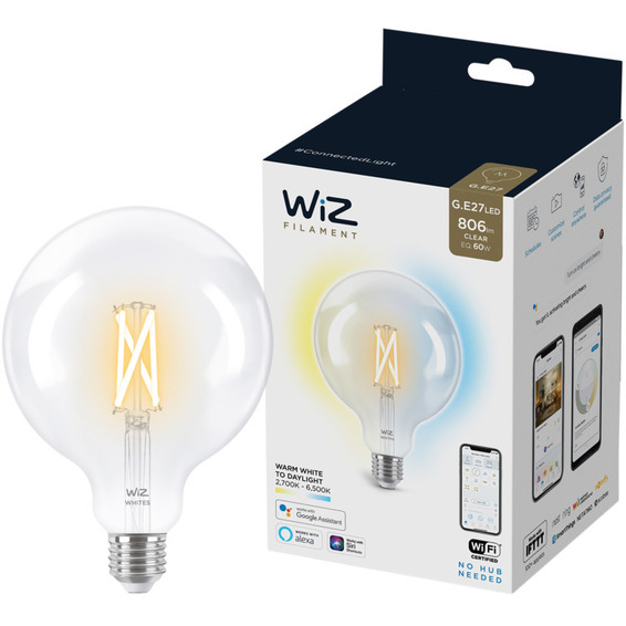 WiZ Lyskilde WA 6,7W G120 E27 WiFi WiZ Lyskilde WA 6,7W G120 E27 WiFi