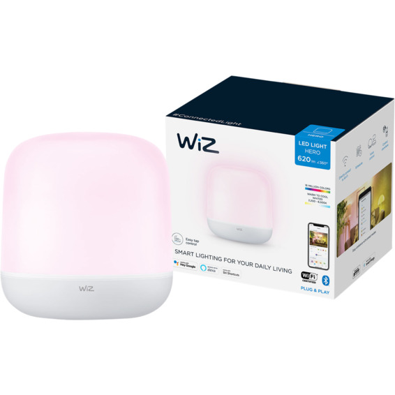 Hero WCA 13W Bærbar Lampe Hvit WiFi Type-C - 60446
