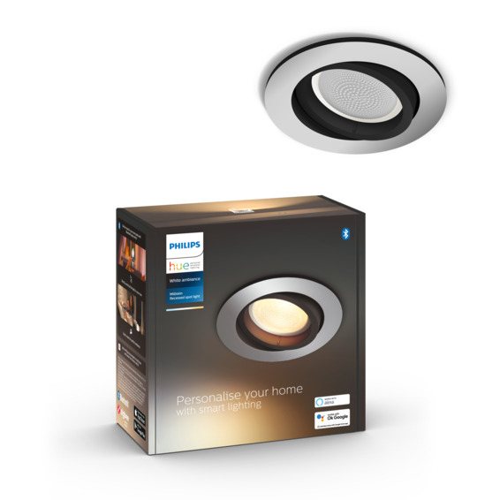 Hue WA Milliskin Downlight Rund 5w Alu - 60522