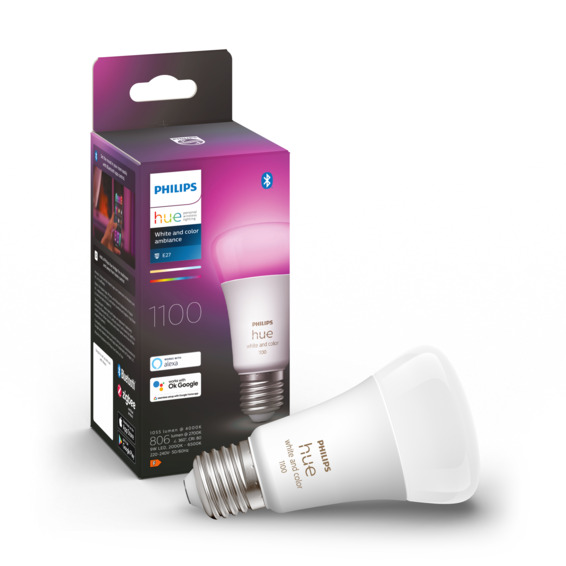 Philips Hue WCA Lyskilde 11W A60 E27
