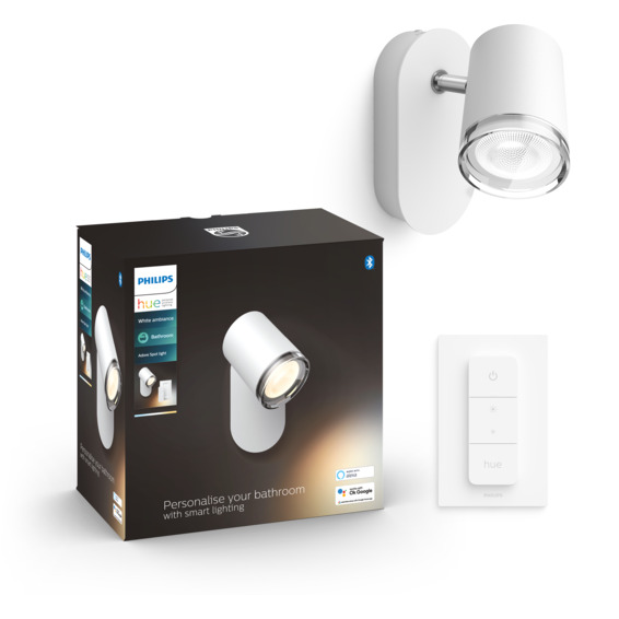 Hue WA Adore Enkel Spot 5W Hvit - 60562