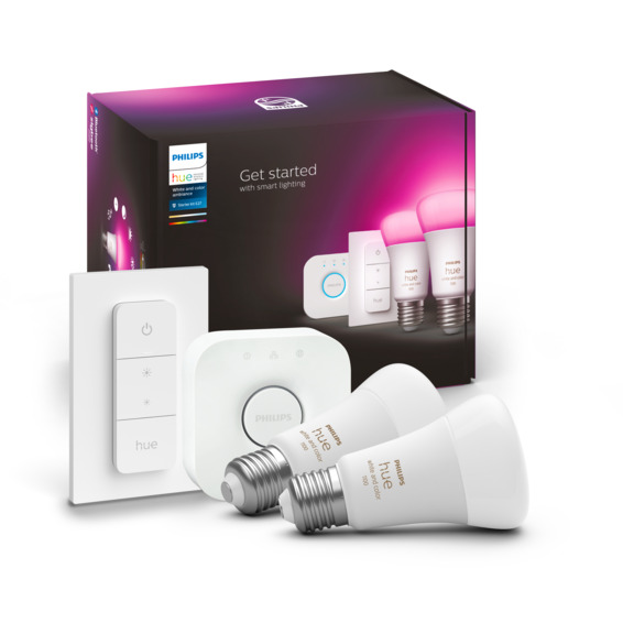 HueWCA 9W A60 E27 2set sw EU