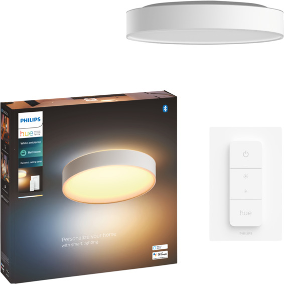 Philips Hue WA Devere Large Taklampe Hvit